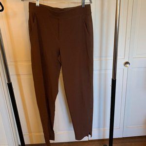 Athleta Brookly Jogger Brown Size 10 Tall